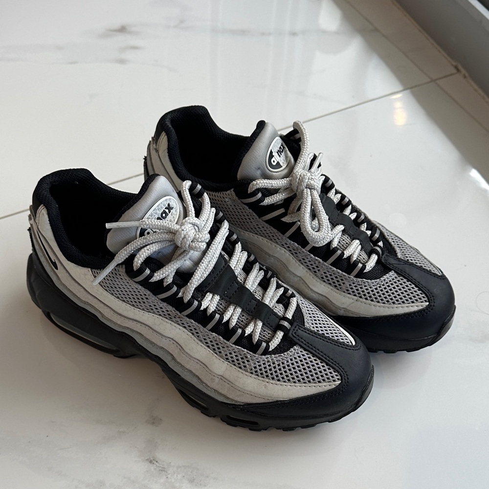 Nike AirMax 95 Black and White Sneakers